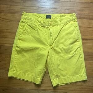 J. Crew Women’s Stanton Shorts Size 29 – Bright Yellow Summer Style